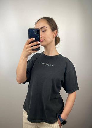 Женская винтажная оверсайз футболка nike just do it washed made in Ausa