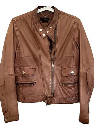 Шкіряна куртка massimo duti s-m