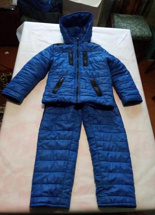 Комбенизон куртка +штани 116-122р