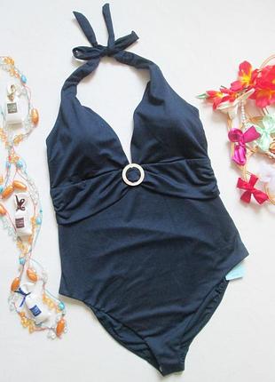 Шикарный фактурный моделирующий слитный купальник батал m&s 11-24 🌼🌴🌼