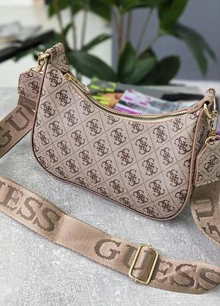 Сумка багет guess 5