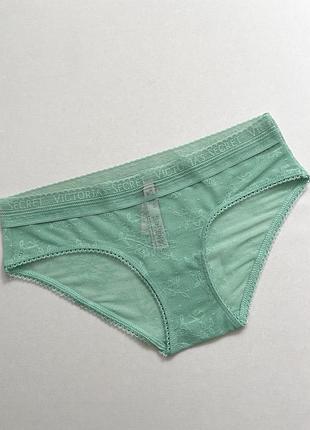 Зеленые/салатовые кружевные/кружево трусы/трусики виктория сикрет/victoria’s secret