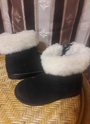 Зимние ботинки девочке ugg australia 26р3 фото