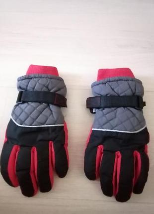Зимние перчатки на флисе