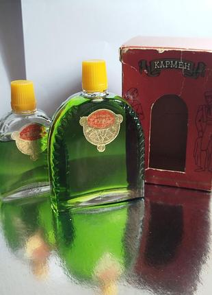 Редкость! набор " кармен" ссср  духи и одеколон