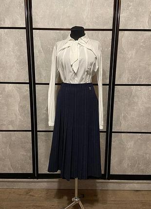 Юбка миди полуплиссе klein petit paris