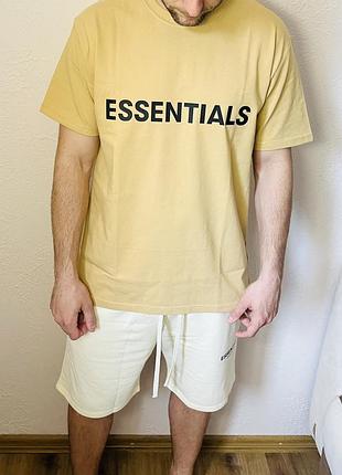 Футболка essentials fear of god essentials white