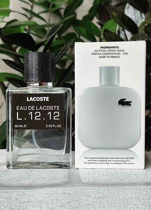 Мужской свежий аромат eau de l.12.12 blanc лакост пур эль бланк белый