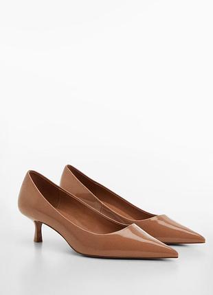 Лодочки mango kitten heels