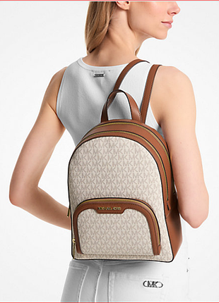 Новий оригінальний рюкзак michael kors jaycee medium logo backpack