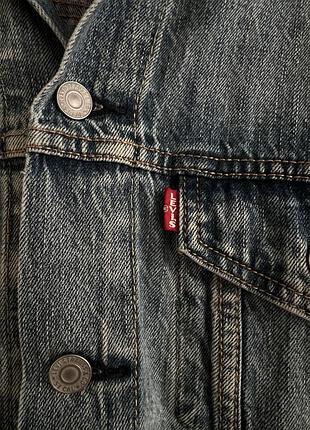 Джинсова куртка levi’s4 фото
