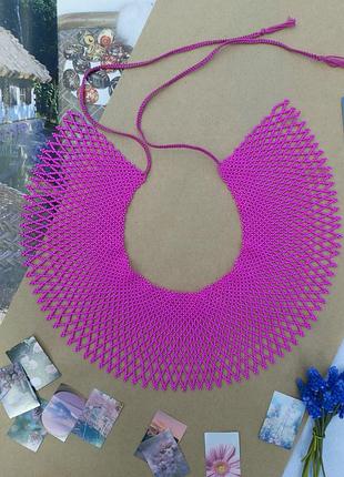 Широка яскрава рожева силянка криза