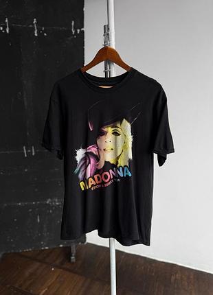Madonna sticky & sweet tour merch чоловіча футболка, мерч