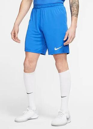 Шорты мужские черные футбольные nike dry park iii nb bv6855-463(xxl)