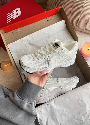 Nike vomero zoom 5 white3 фото