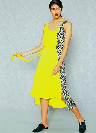 Нова з біркою  яскрава комбінована сукня