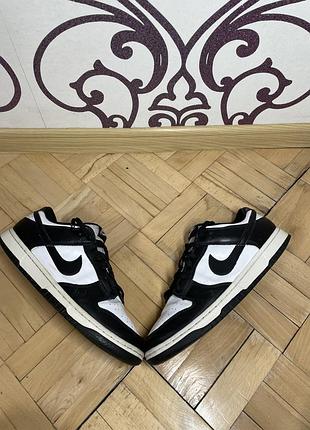 Кросівки nike dunk heels pink gray color paint black hair