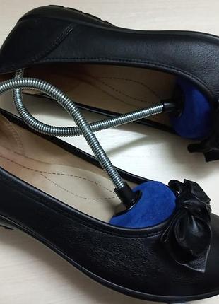 Туфли мокасины кожа жен. 39-40р.hotter англии