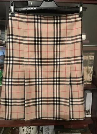 Женская юбка в клетку