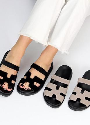 Шлепанцы подошва пу