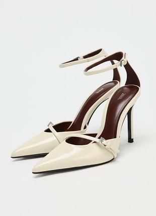 Изысканные туфли zara, новая коллекция
