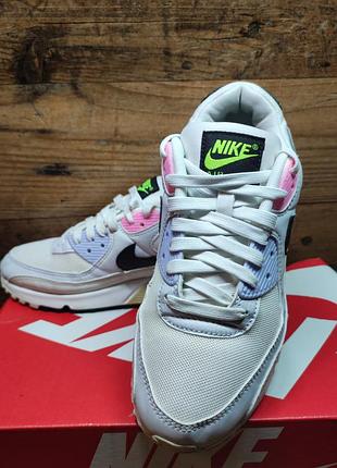 Снікерcи air max 90 dq0374 100 сірий оригінал