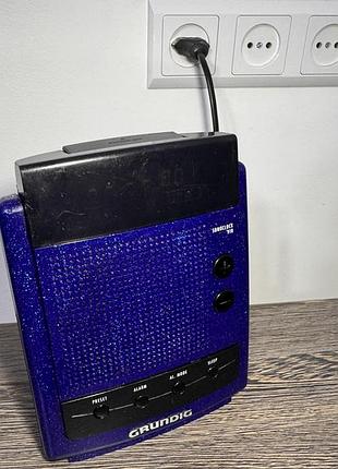 Радиоприемник grundig, sonoclock 910, germany, 1985 г, состояние очень хорошее