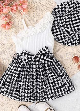 Платье для девушек с шляпой