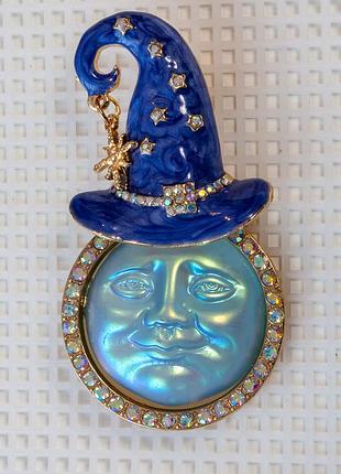 Вінтажна брошка лік сонця