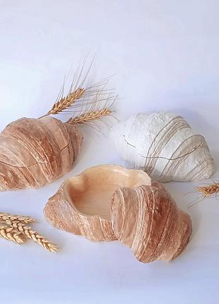 Кашпо гіпсове "круасан"