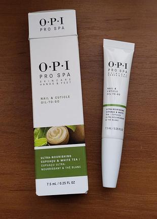 Питательная маселка для ногтей opi pro spa