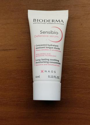 Сыворотка против старения кожи bioderma sensibio defensive serum
