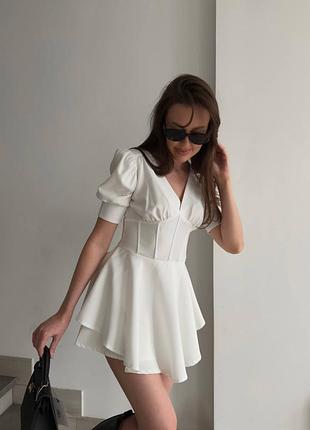 Сукня - комбінезон корсетна