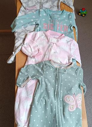 Чоловічки carters 6 m для дівчинки