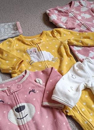 Чоловічки carters 3 m на дівчинку