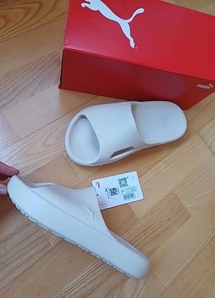 Жіночі шльопанці shibui cat puma шлепки сланцы сабо пума