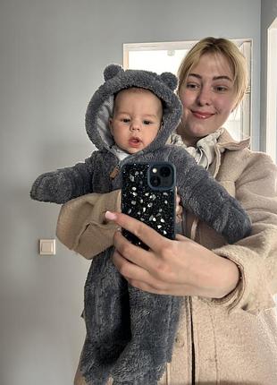 Ромпер плюшевий