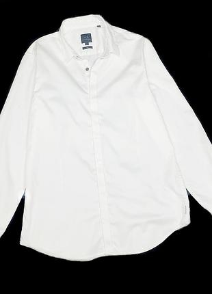 Біла натуральна сорочка armani jedwabiu exchange