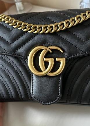 Сумочка сумка gucci marmont, гуччі, гучі