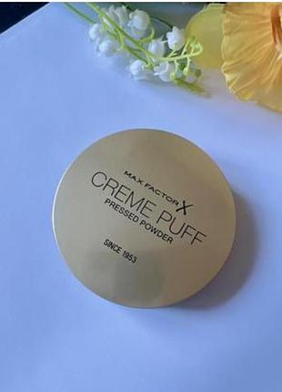 Пудра для обличчя max factor §53 ✨creme puf