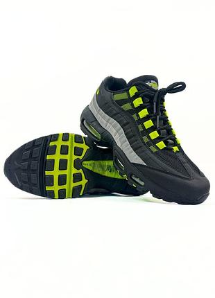 Nike air max 95 black grey neon 6