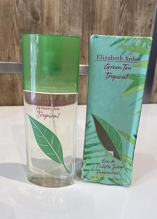 Elizabeth arden green tea tropical туалетна вода 100 мл, оригінал