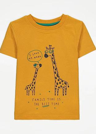 Футболка george бавовна на хлопчика р 1.5-2 2-3 92