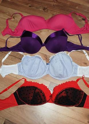 Лот цена за 4 шт лифчик бюст  бюстгалтер  42 e 95 e 42f 95f
