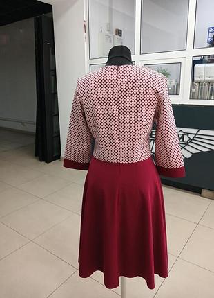 Платье женское бардо 4
