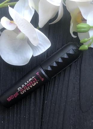 Чорна туш для вій силіконова кісточка benefit badgal bang