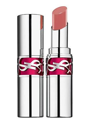 Розкішний зволожуючий блиск для губ yves saint laurent ysl loveshine candy glaze 15 showcasting nude7 фото