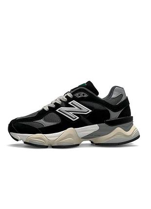New balance 9060 black beige. артикул owlhd311b