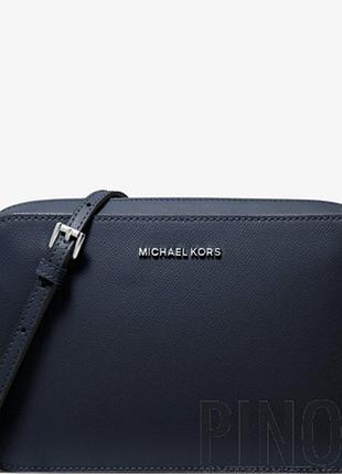 Шкіряна сумка крос - боді michael kors.