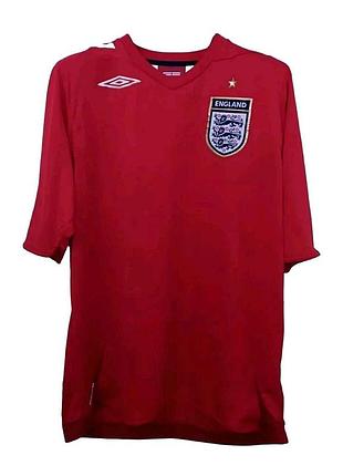 Umbro england national team футболка мужская красная футбол 2006 2008